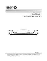 Shop+ T200sd User Manual preview