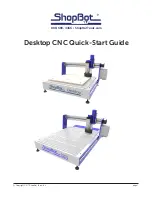 Preview for 1 page of ShopBot DT3624 Quick Start Manual