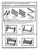 Preview for 1 page of shopPOPdisplays 18004 Assembly Instructions