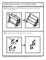 Предварительный просмотр 2 страницы shopPOPdisplays 18005 Assembly Instructions