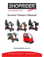 Shoprider 778HD Owner'S Manual preview