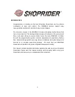 Preview for 3 page of Shoprider 888WNLD User Manual