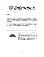 Preview for 16 page of Shoprider 888WNLD User Manual