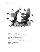 Preview for 4 page of Shoprider Cadiz S-889SL User Manual