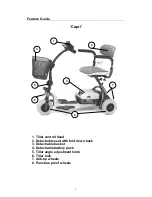 Preview for 4 page of Shoprider Capri S787M User Manual