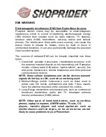 Preview for 4 page of Shoprider COUGAR 10 User Manual