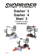 Shoprider Dasher 3 User Manual preview