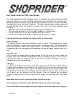 Preview for 16 page of Shoprider Dasher 3 User Manual