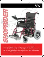 Shoprider FPC none Specifications preview