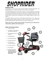 Preview for 4 page of Shoprider GK4 User Manual