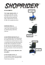 Preview for 8 page of Shoprider LITTLE BEAUTY Owner'S Manual