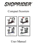 Preview for 1 page of Shoprider Scootie User Manual