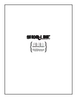 Preview for 16 page of SHOR-LINE 912.1000.05 Manual