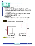 Предварительный просмотр 10 страницы SHOR-LINE Feline LS Exam Table Product Manual