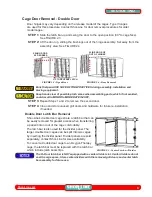 Preview for 11 page of SHOR-LINE Oxygen Therapy Plus Door Assembly Manual