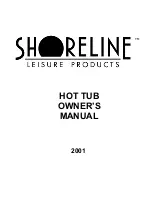 Shoreline Hot Tub Owner'S Manual preview