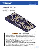 Shoremaster ShorePort 1022950 Instructions Manual preview