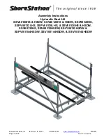 Предварительный просмотр 1 страницы ShoreStation SSPV100144HSDW Assembly Instructions Manual