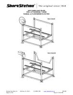 ShoreStation SSV1564ED Assembly Manual предпросмотр