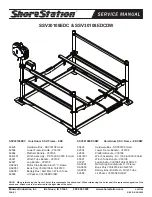 Preview for 1 page of ShoreStation SSV30108EDC Service Manual