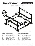 Preview for 1 page of ShoreStation SSV30120 Service Manual