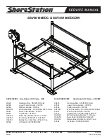 Предварительный просмотр 1 страницы ShoreStation SSV40108EDC Service Manual