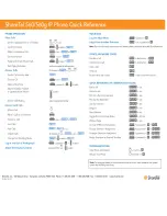 Preview for 1 page of ShoreTel IP 560 Quick Reference