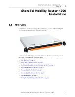 Предварительный просмотр 3 страницы ShoreTel Mobility Router 4000 Hardware Installation Manual