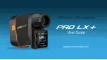 Shot-Scope PRO LX+ User Manual предпросмотр