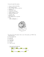 Preview for 2 page of Show Atelier DIALighting LED Par IP65 White User Manual