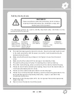 Preview for 3 page of Show Atelier DIAPro LED Battery Wash Beam IP65 User Manual