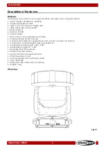 Предварительный просмотр 9 страницы Show Tec Astro 360 XL Manual