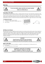 Preview for 3 page of Show Tec Cameleon Flood 15WW Manual