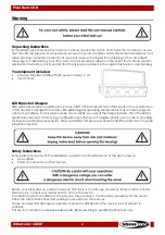 Preview for 3 page of Show Tec Pixel Ber 4 COB Manual