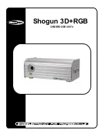 Preview for 1 page of Show Tec Shogun 3D+RGB User Manual