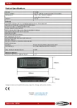 Предварительный просмотр 18 страницы Show Technology SM-8/2 User Manual