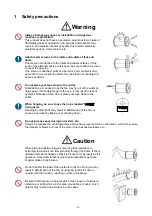 Preview for 4 page of Showa Denki KAIRYU Instruction Manual