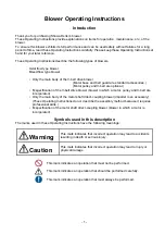 Preview for 2 page of Showa Denki MAA1050-Y005E Operating Instructions Manual