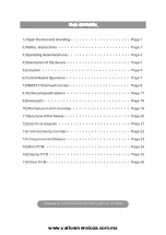 Preview for 2 page of Showco Spot 575 Instruction Manual