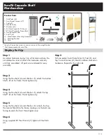 Showdown Displays EuroFit Cascade Shelf Merchandiser Assembly Instructions preview