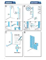 Предварительный просмотр 4 страницы ShowerLux Air Wandschiene Installation Instructions