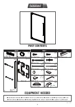 Preview for 4 page of ShowerLux LINEA GLIDE Installation Instructions Manual