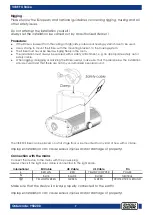 Preview for 8 page of Showgear 950200 Manual