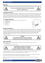 Preview for 3 page of Showgear VIBE FX Image Spot Manual