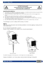 Preview for 5 page of Showgear VIBE FX Image Spot Manual