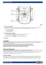 Предварительный просмотр 12 страницы Showgear VIBE FX Polar Beat Manual