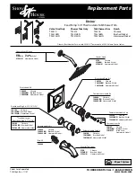 Предварительный просмотр 1 страницы ShowHouse Divine TS3510BN Replacement Parts