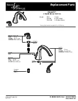 ShowHouse Felicity TS243 Replacement Parts предпросмотр