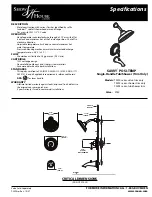 ShowHouse Show House TS390 Series Specifications preview