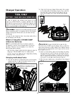 Preview for 10 page of SHOWJOE iON100V-24SB-CT Operator'S Manual